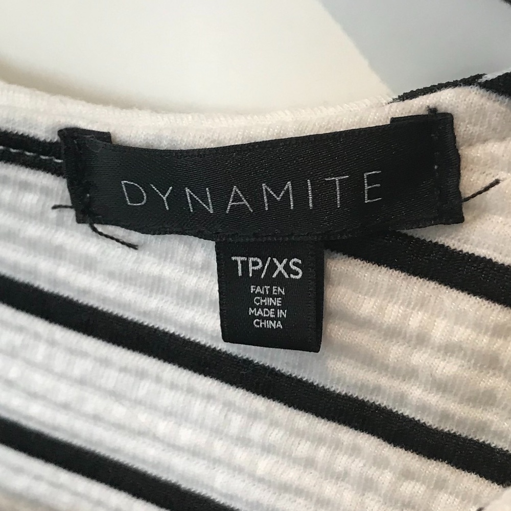 🍀 2 FOR $30 🍀 Dynamite Cropped Striped top - Picture 6 of 7